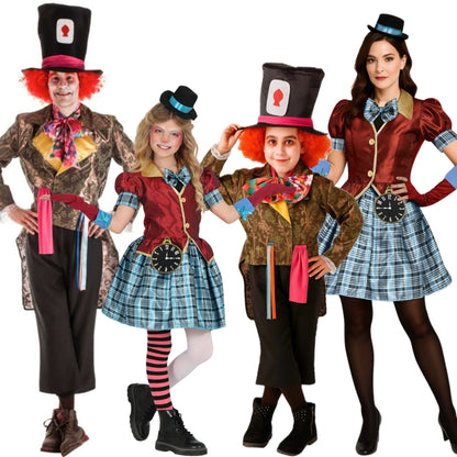 Fatos de grupo de Chapeleiros Mágicos