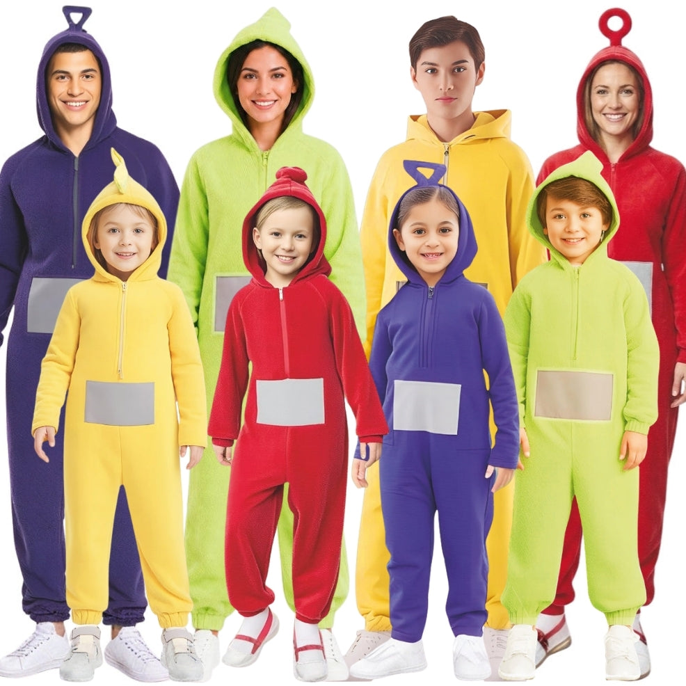 Fatos de grupo de Teletubbies Eco