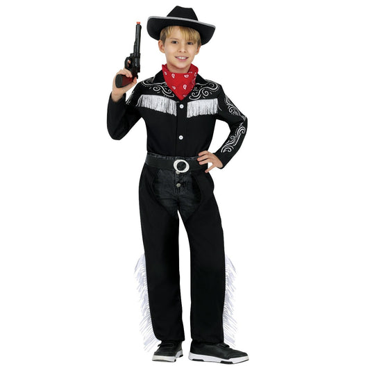 Fatos de grupo de cowboys com franjas
