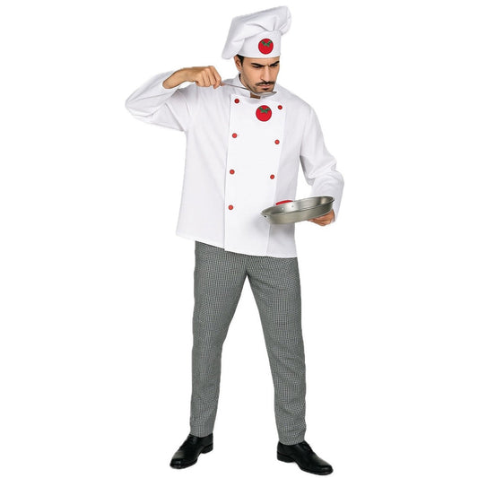 Fatos de casal de cozinheiro e churrasqueira