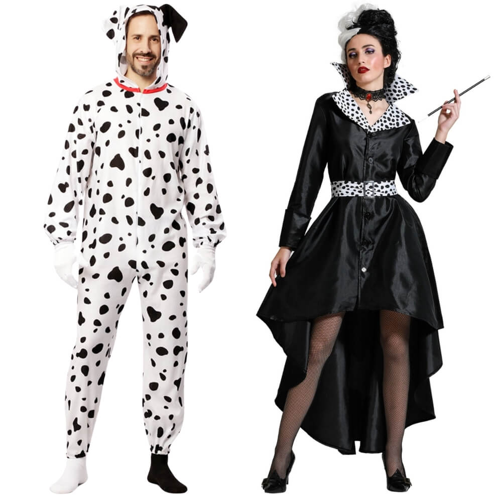 Fatos para Casal de Cruella e Dálmata 