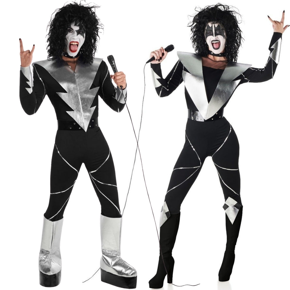 Fatos de casal de Heavy Metal Kiss