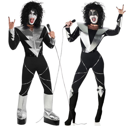 Fatos de casal de Heavy Metal Kiss