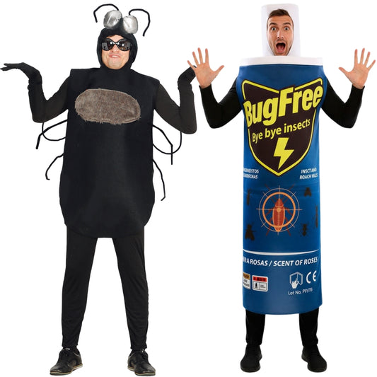 Fatos de casal Inseticida e Mosca