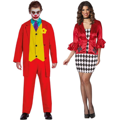 Fatos para Casal de Joker Vermelho e Harley