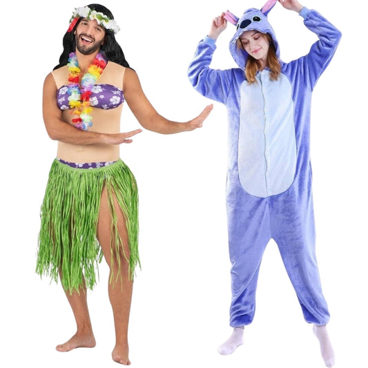 Fatos de casal de Lilo e Stitch