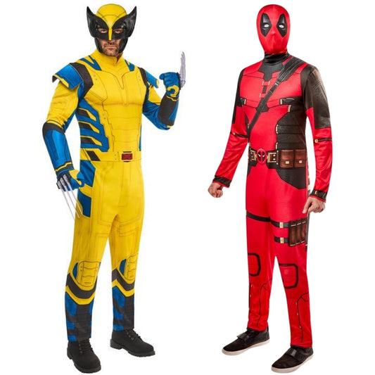 Fatos de casal de Wolverine e Deadpool