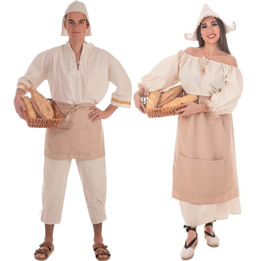 Fatos em casal de Padeiros Medievais