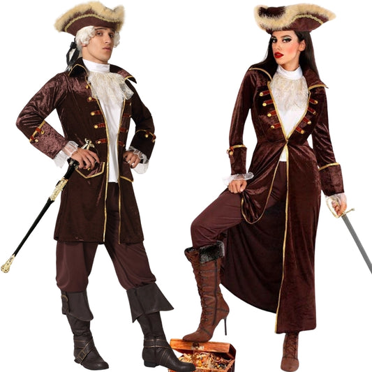 Fatos de casal de Pirata