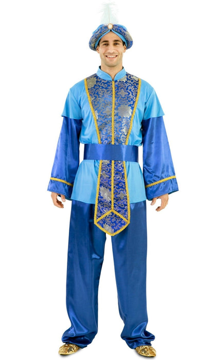 Fatos de casal de Rei Mago Melchior e Pajem Lux