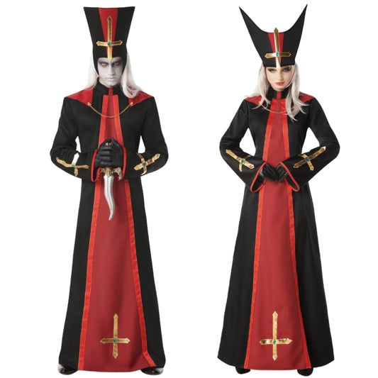 Fatos de casal de sacerdotes satânicos