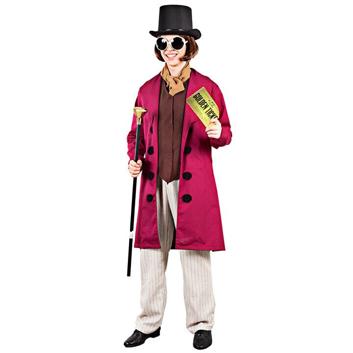 Fatos de casal de Willy Wonka