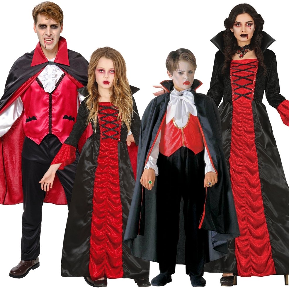 Fatos de grupo de Vampiro Royal
