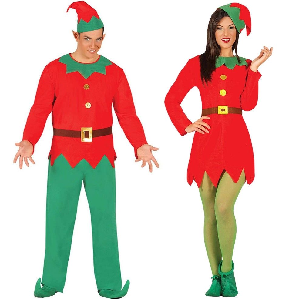 Fatos de casal de Elfos Bells