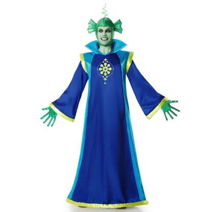 Fato de Alien Cosmos Azul para adulto