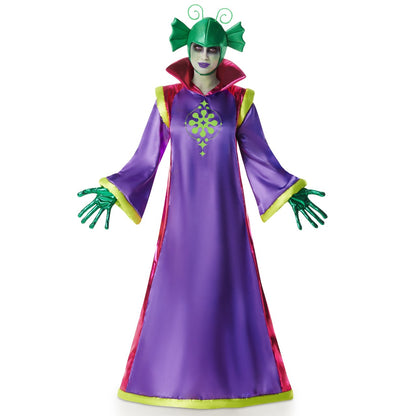 Fato de Alien Cosmos Roxo para adulto
