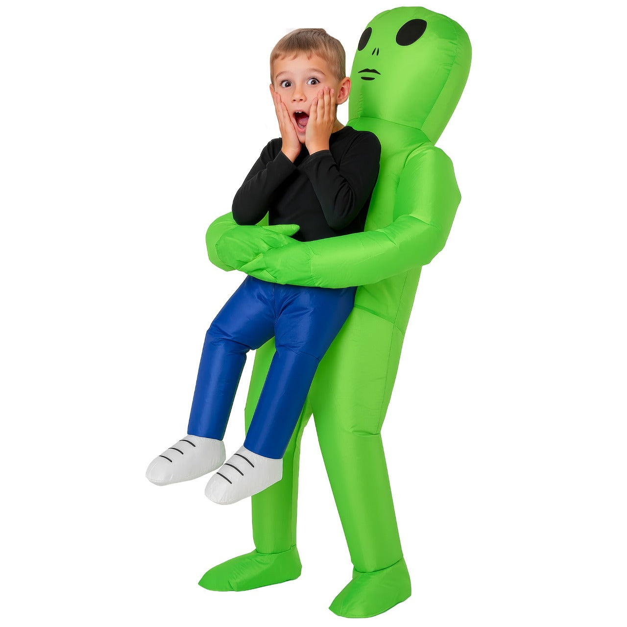 Fato de Alien Insuflável de encher para criança