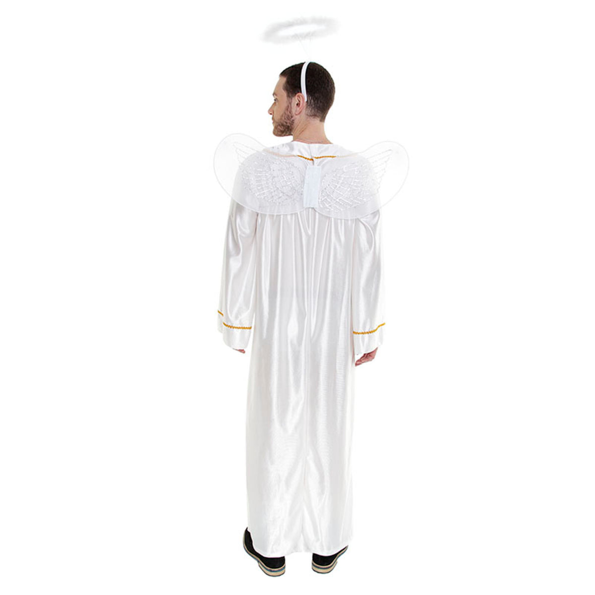 Fato de Anjo Branco para adulto