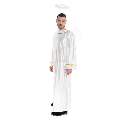 Fato de Anjo Branco para adulto