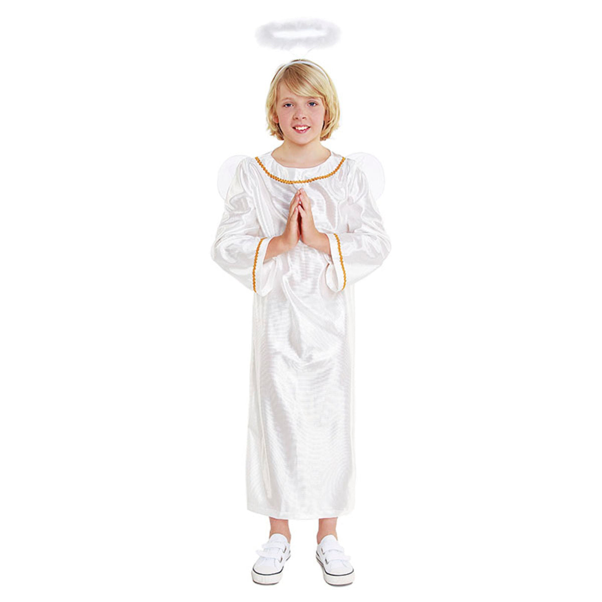 Fato de Anjo Branco infantil