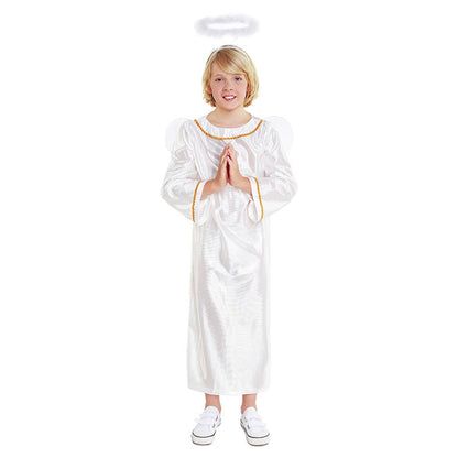 Fato de Anjo Branco infantil