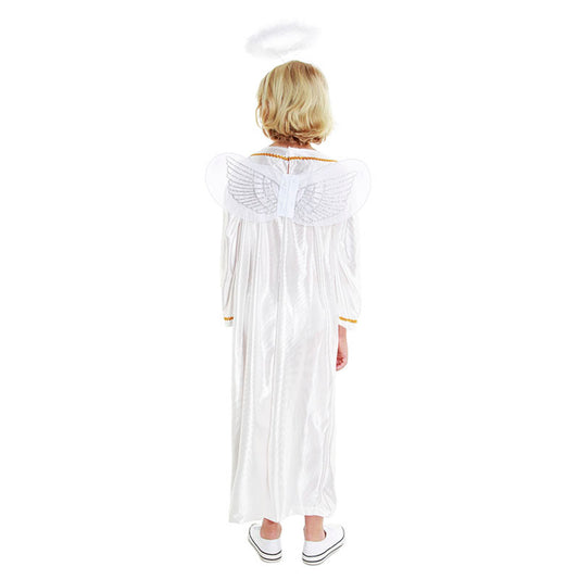Fato de Anjo Branco infantil