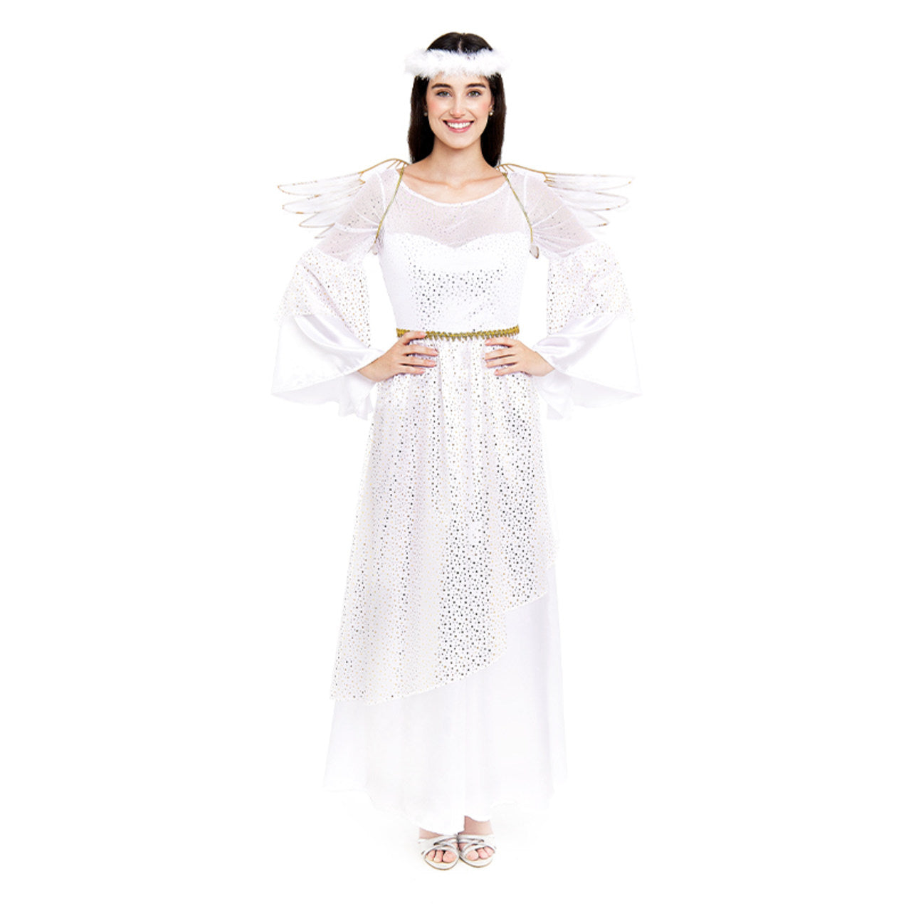 Fato de Anjo Fantasia para mulher