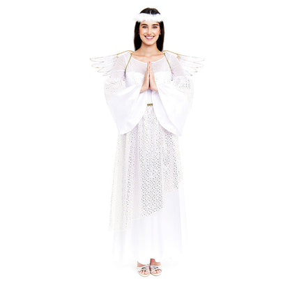Fato de Anjo Fantasia para mulher
