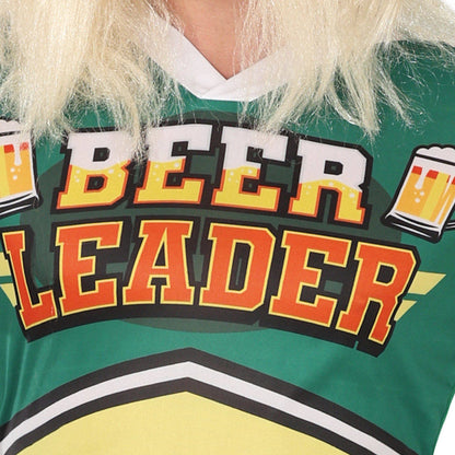 Fato de Animadora Beer Verde para homem