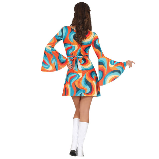 Fato dos Anos 70 Party para mulher