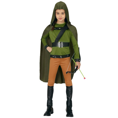 Fato de Arqueiro Robin Hood para criança.