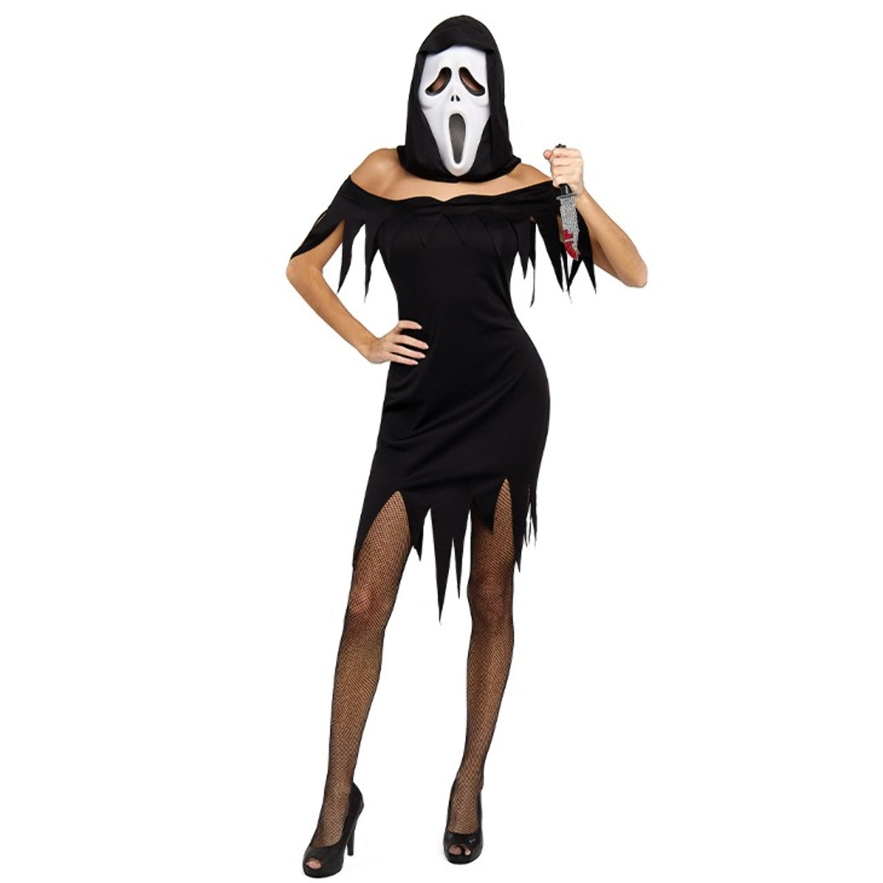 Fato de Assassina Scream para mulher