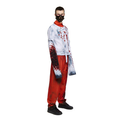 Fato de Assassino Hannibal Lecter para homem
