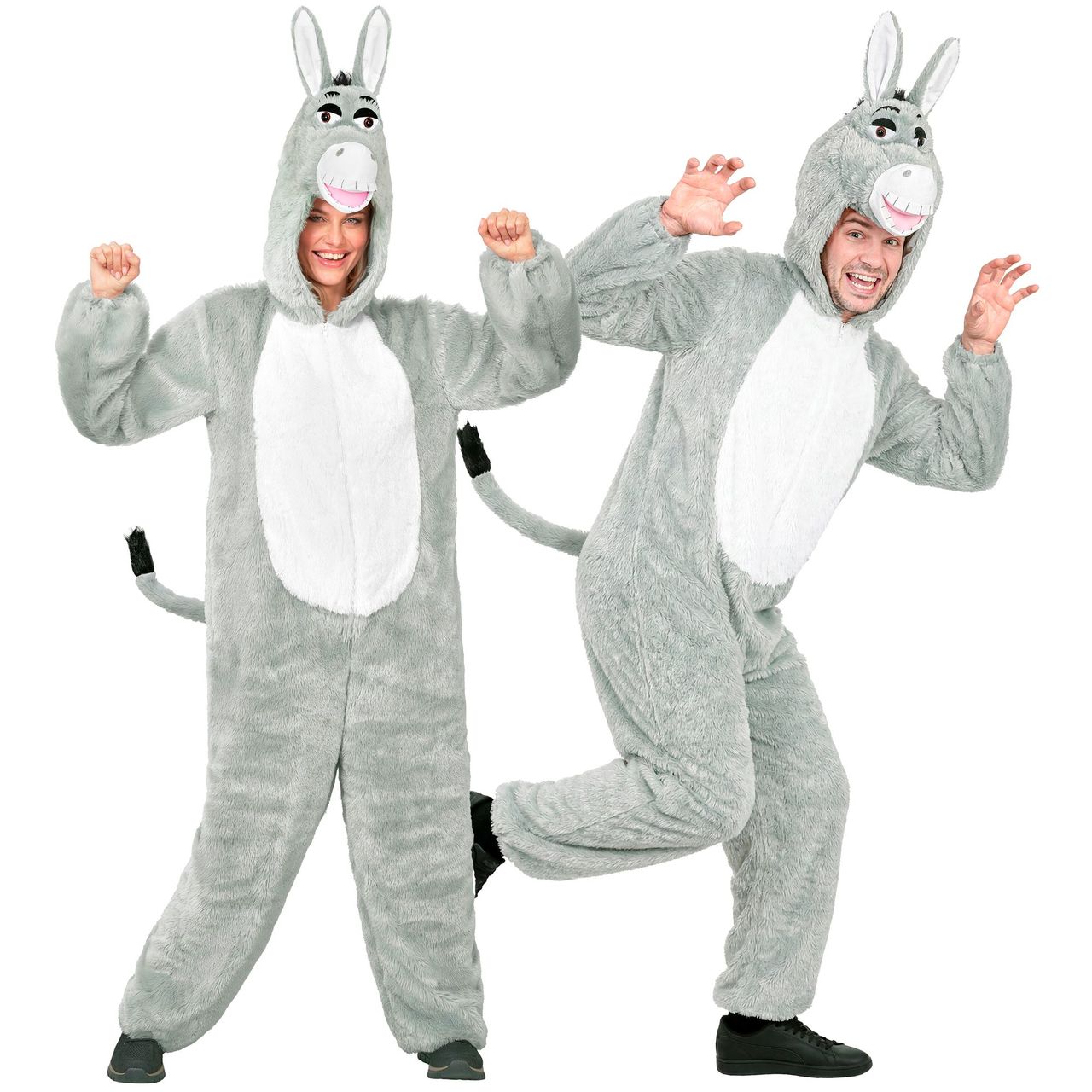 Fato de Burro Shrek Peluche para adulto