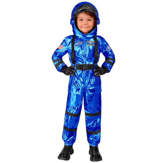 Fato de Astronauta Space Azul infantil
