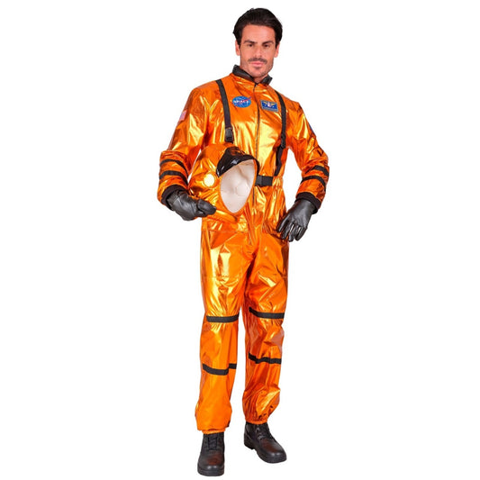 Fato de Astronauta Space Laranja para homem