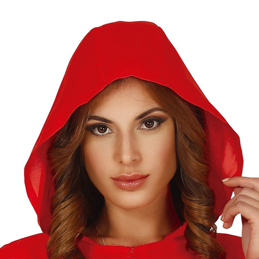 Fato de Assaltante Vermelha para mulher
