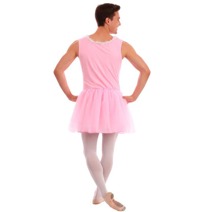 Fato de Bailarina Rosa para adulto