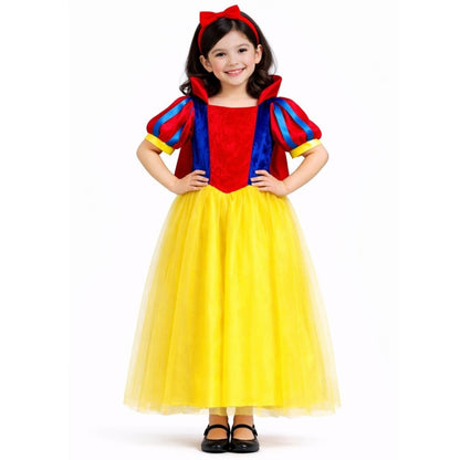 Fato de Branca de Neve Luxo para menina