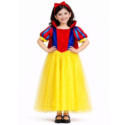 Fato de Branca de Neve Luxo para menina
