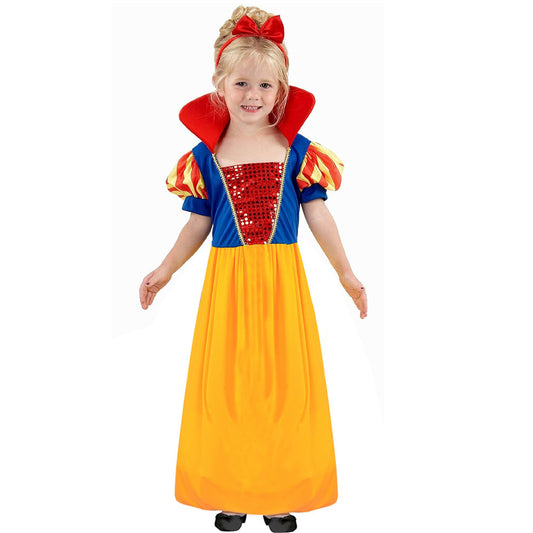 Fato de Princesa Branca de Neve para menina