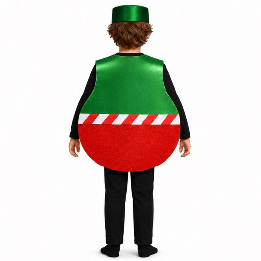 Fato de Bola de Natal Laço infantil