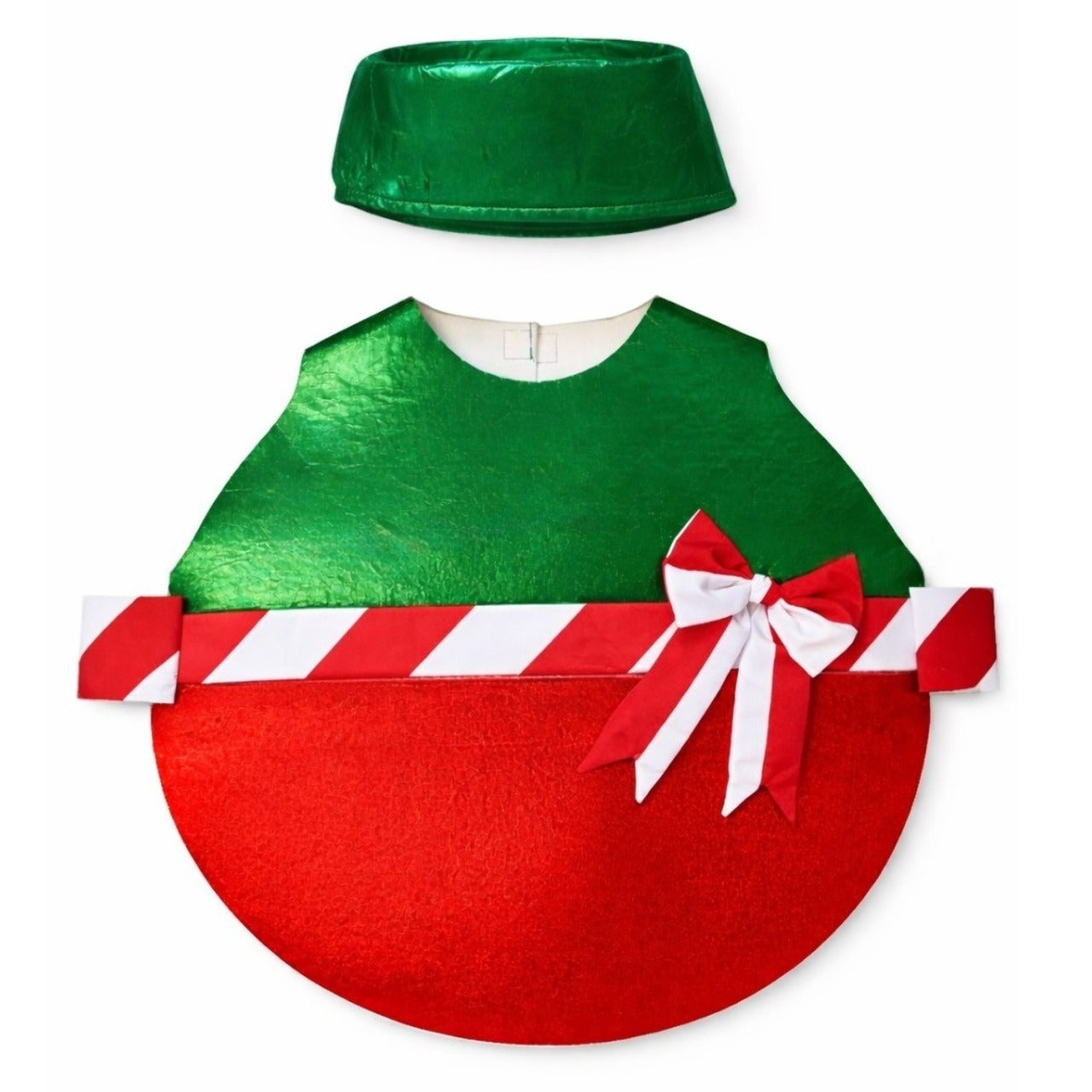 Fato de Bola de Natal Laço infantil