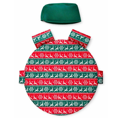 Fato de Bola de Natal Renas infantil