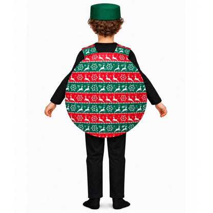 Fato de Bola de Natal Renas infantil
