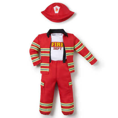 Fato de Bombeiro Fire para bebé