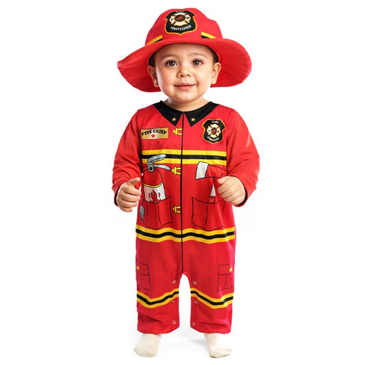 Fato de Bombeiro Gorro para bebé