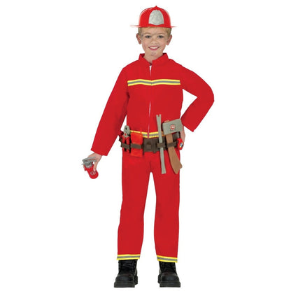 Fato de Bombeiro com Ferramentas infantil