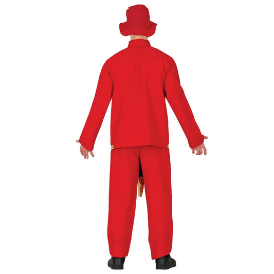 Fato de Bombeiro com Mangueira para adulto