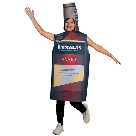 Fato de Garrafa de Rum Envelhecido adulto